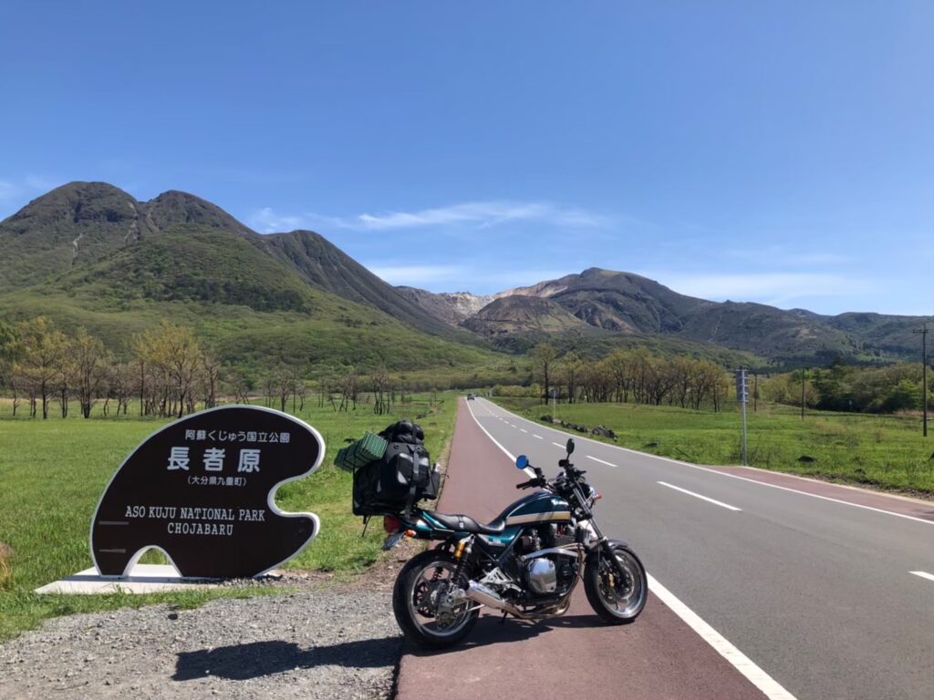 Kawasaki ゼファー1100　ツーリング写真